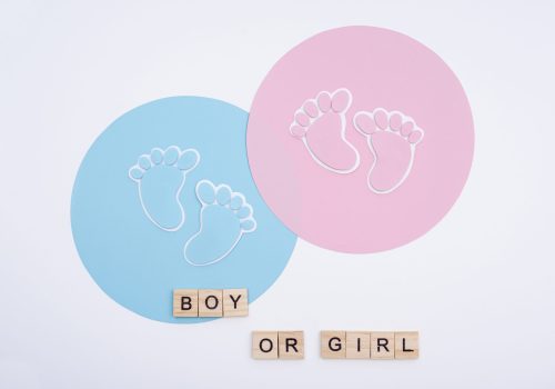 top-view-cute-little-baby-accesories-with-copy-space